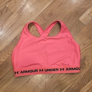 Under Armour Bright Pink Sports Bra
